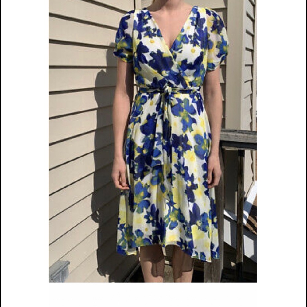 DKNY Floral Dress